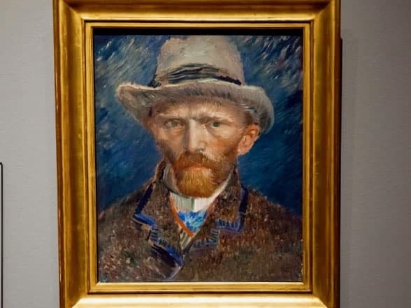 Vincent Van Gogh - Self Portrait.