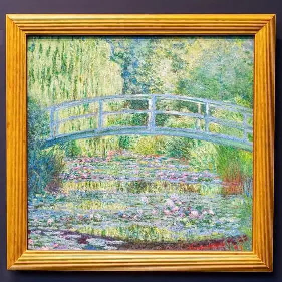 Claude Monet - Water Lillies and Japanese Bridge
