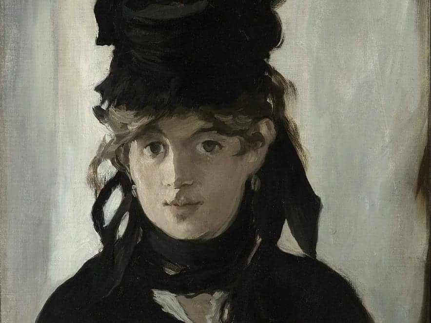 Berthe Morisot by Edouard Manet