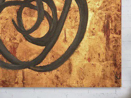 5 Tips To Using Gold Leaf On Your Paintings