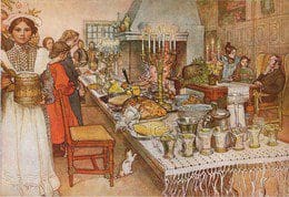 Julaftonen by Carl Larsson