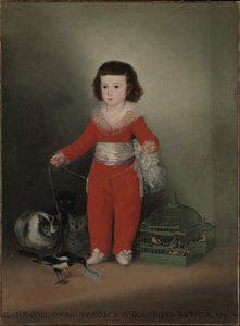 Manuel Osorio Manrique de Zungia by Franisco De Goya