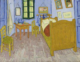 Bedroom in Arles by Vincient Van Gogh