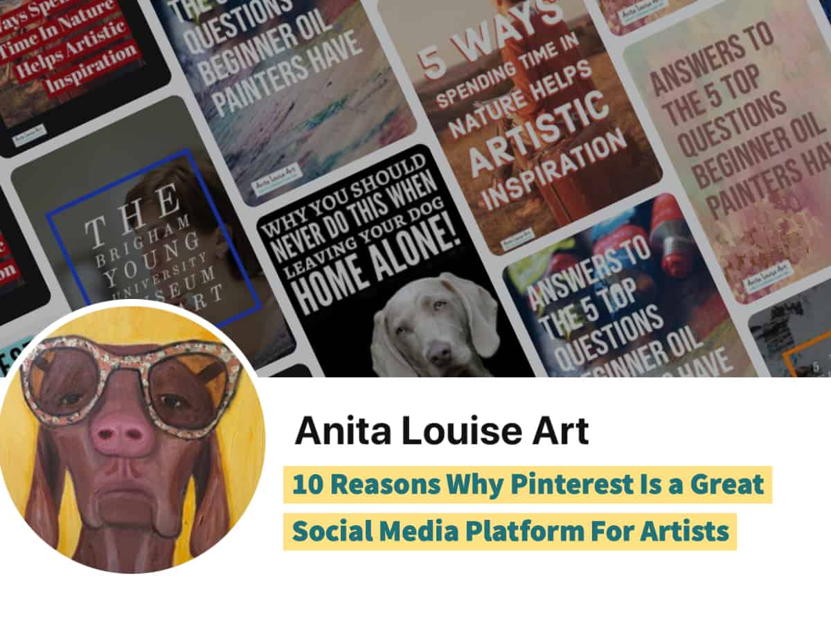 Reasons Artists Should be on Pinterest