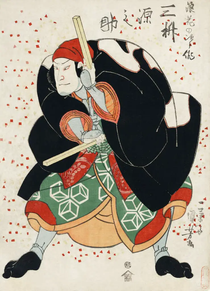 Mimasu Gennosuke no Namiwa no Jirosaku by Utagawa Kuniyoshi (1753-1806)