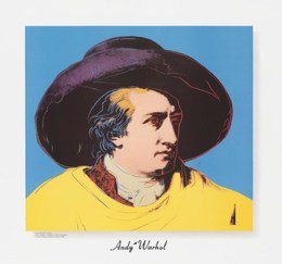 Goethe 1982 by Andy Warhol 1928-1987