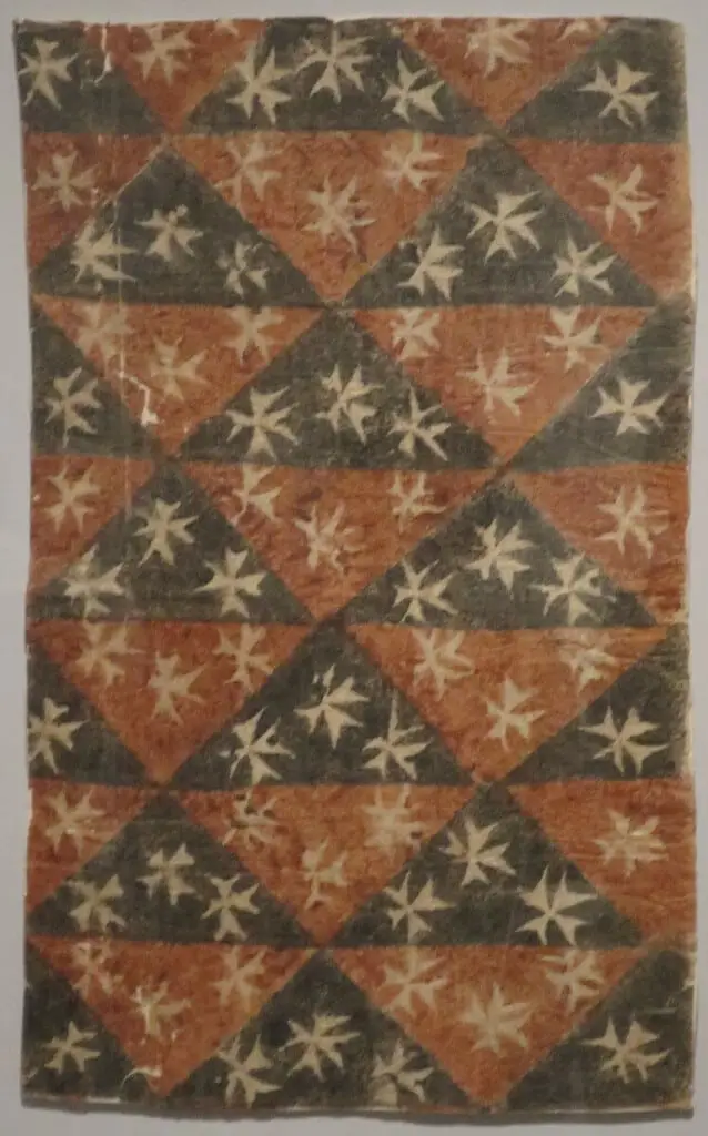 Kapa (bark cloth from Hawaii,Honolulu Museum of Art accession 1084.1