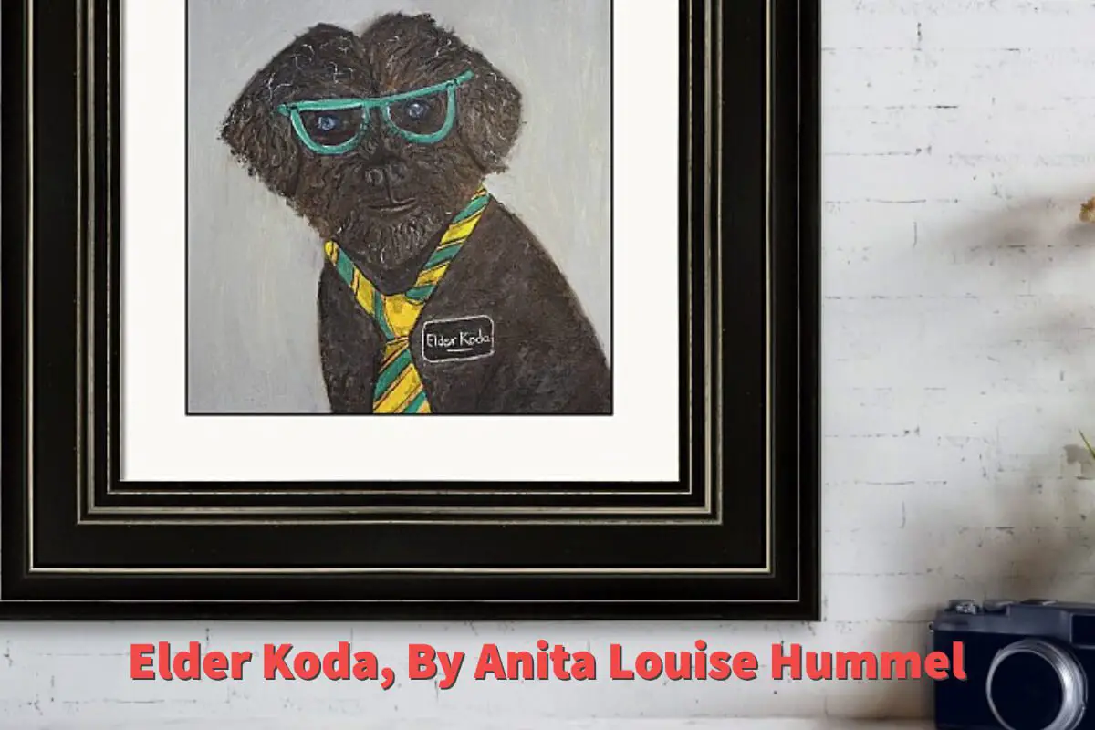 Elder Koda, By Anita Louise Art, Vietnam Hanoi Mission Mascot