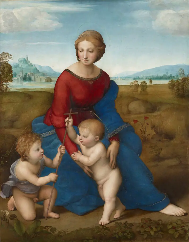 Madonna of the Meadow (1506) by Raphael