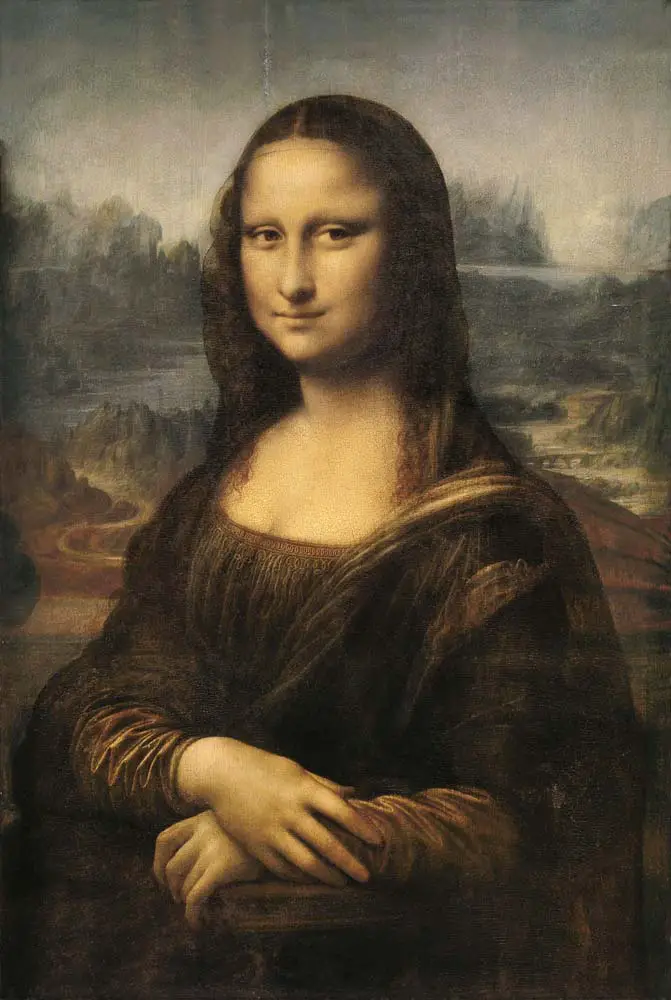 Mona lisa portrait