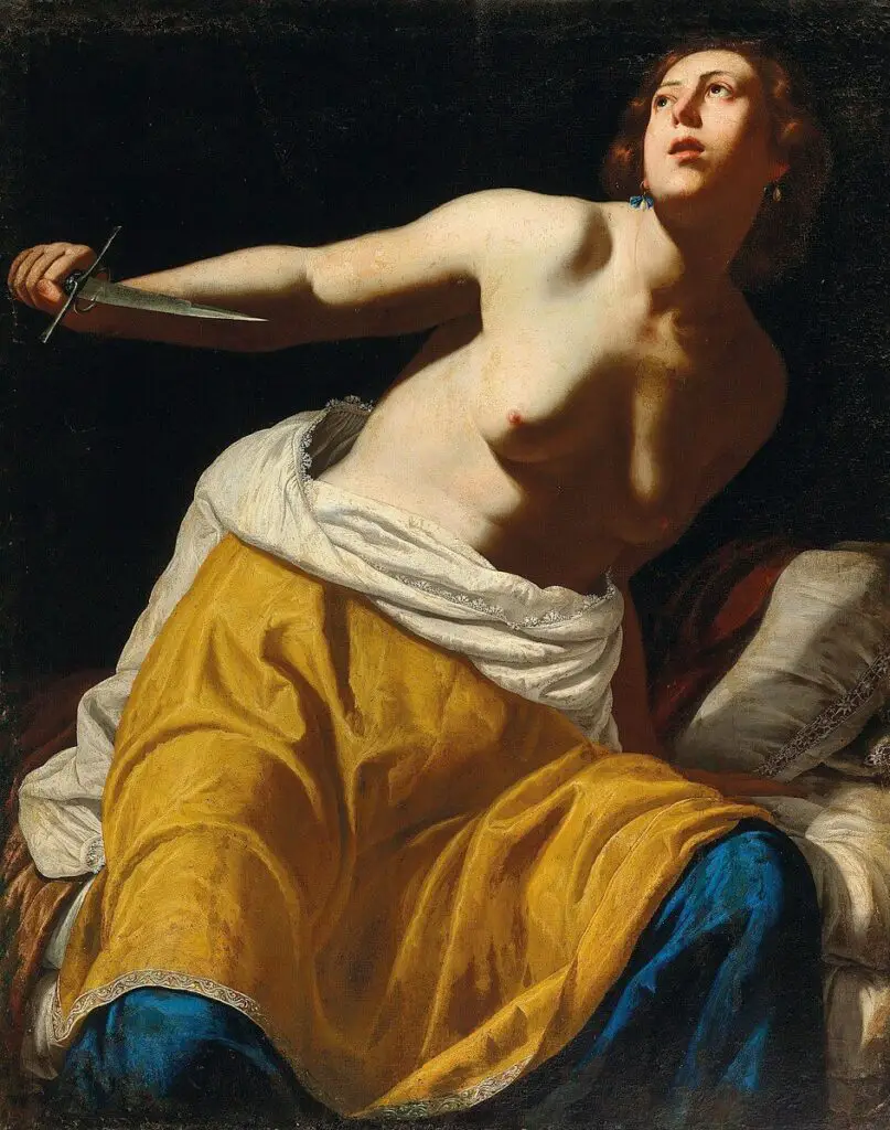 Lucretia (1623-25) By Artemisia Gentileschi 