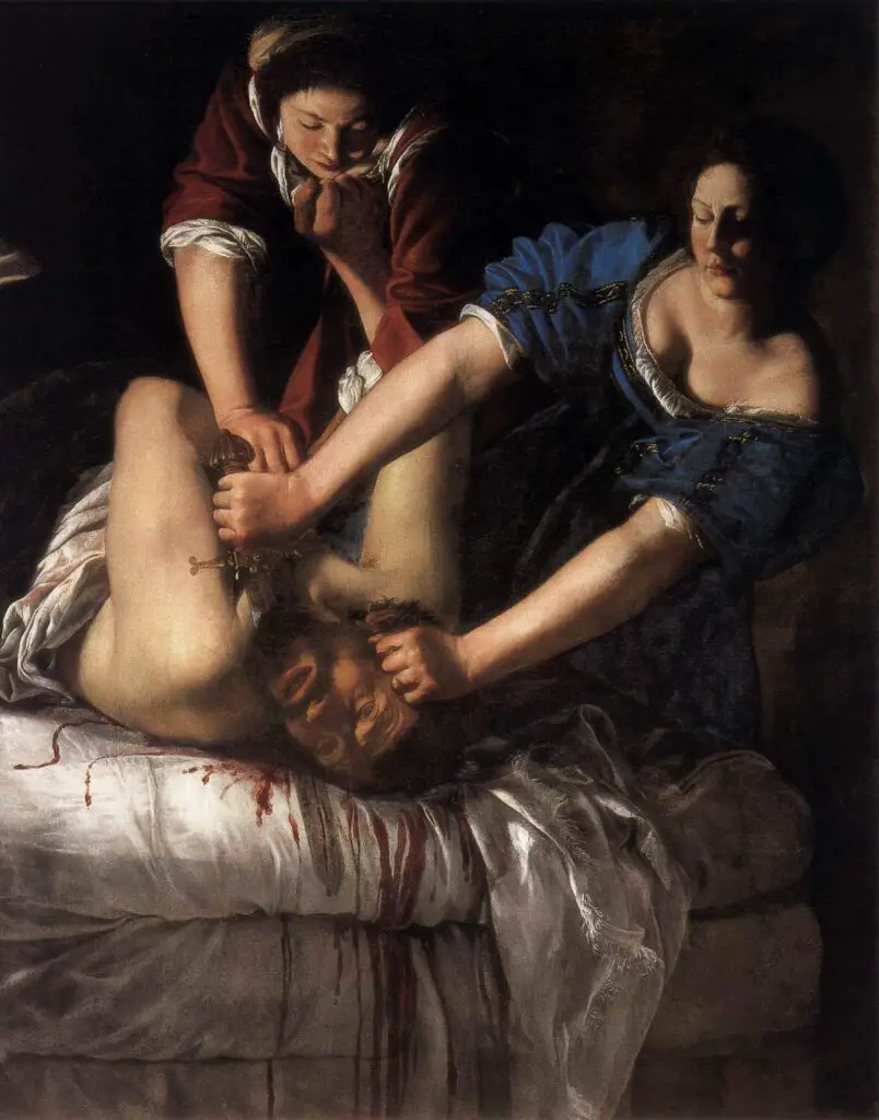 Judith Slaying Holofernes (1620) By Artemisia Gentileschi 