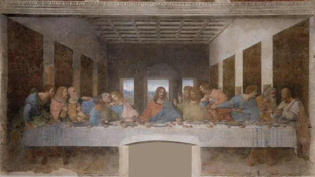 The Last Supper (1495-1498) by Leonardo da Vinci