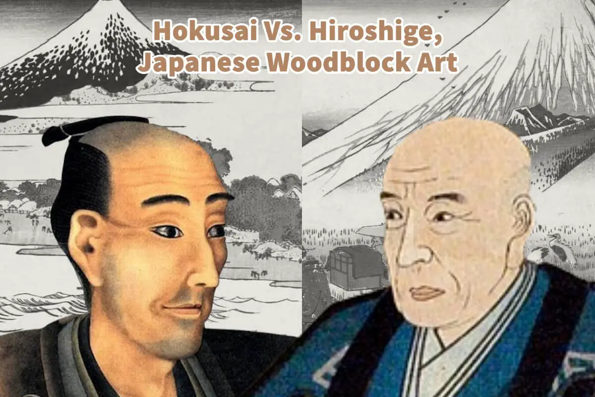 Hokusai Vs. Hiroshige, Japanese Woodblock Art