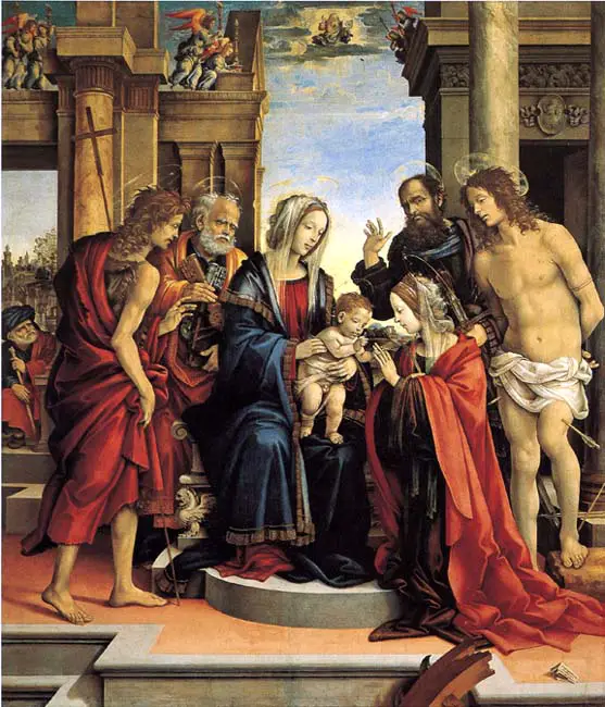 Mystical Marriage of St. Catherine (1501)