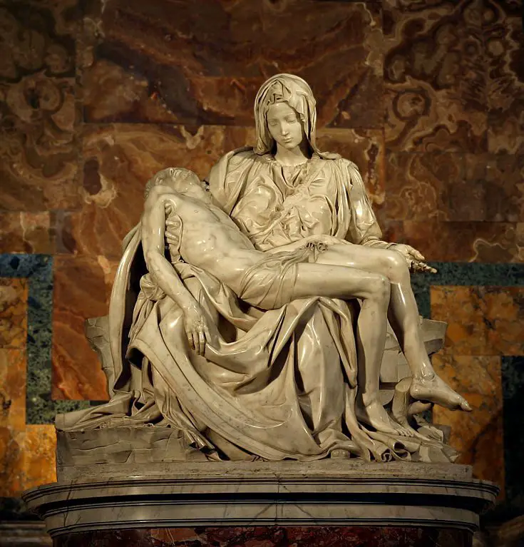 Statue of Pieta By Michelangelo