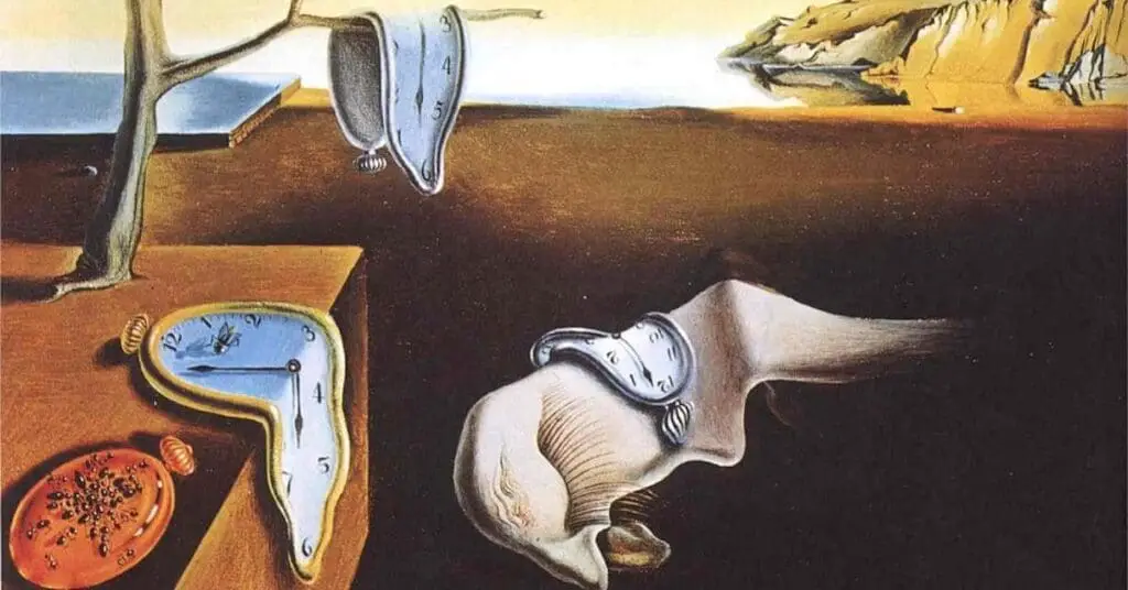 The Persistence of Memory by Salvador Dali