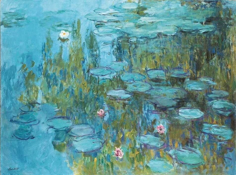 "Water Lilies" by Claude Monet (1916)