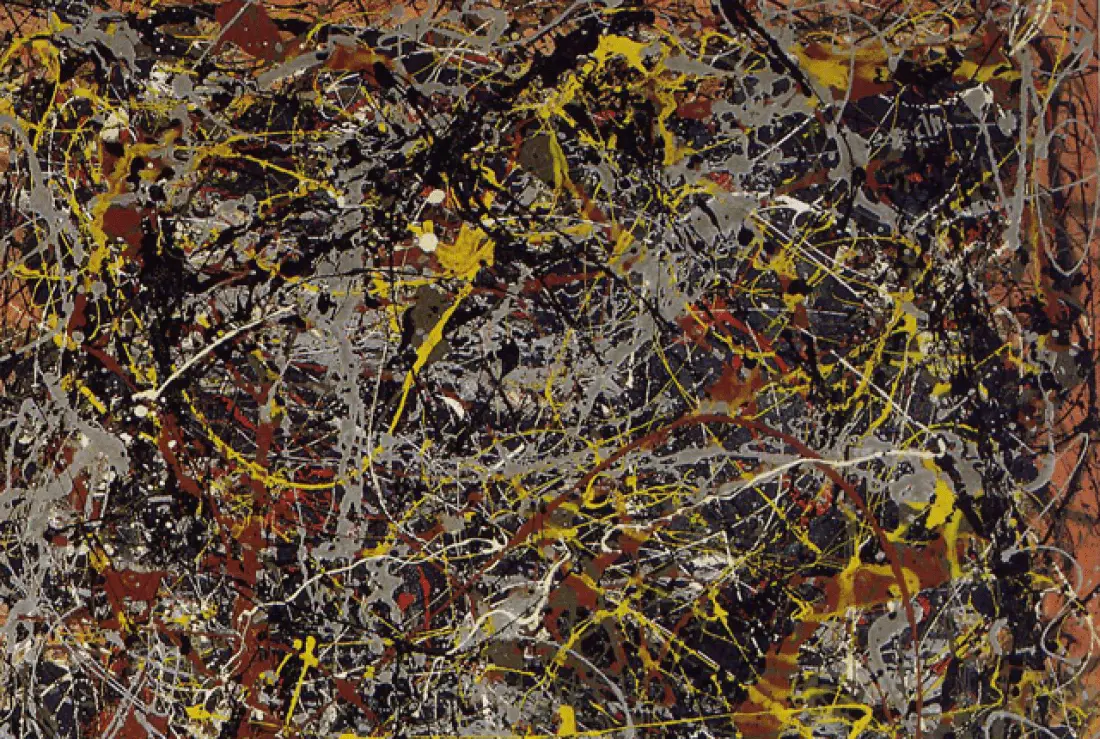 Did They Use An Original Jackson Pollock Painting In Ex Machina Or A ...