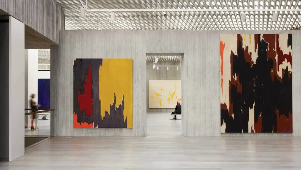 Inside The Clyfford Still Museum