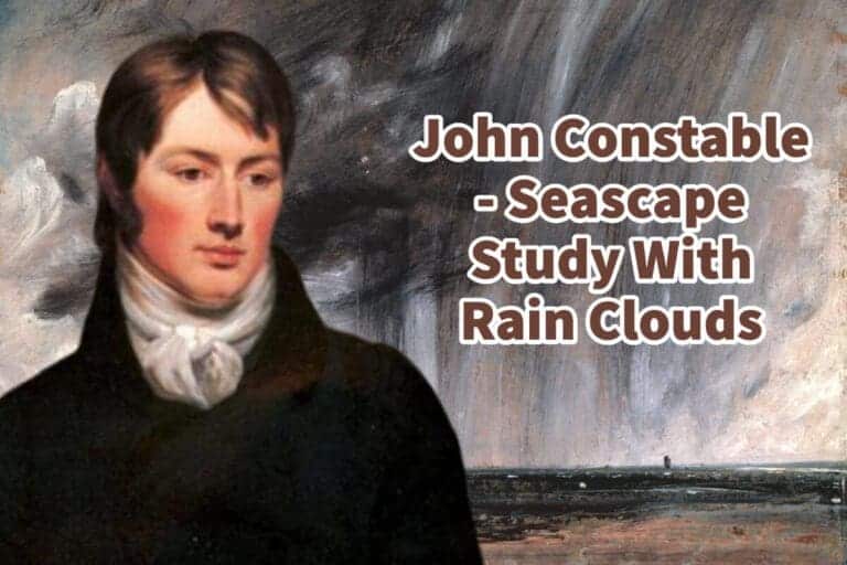 John Constable Seascape Study With Rain Clouds Anita Louise Art
