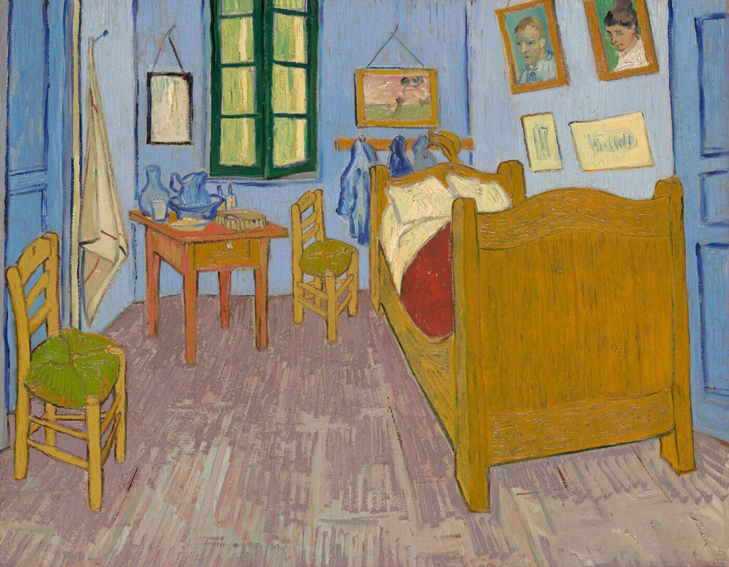 The Bedroom, 1889 By Vincent Van Gogh In Paris