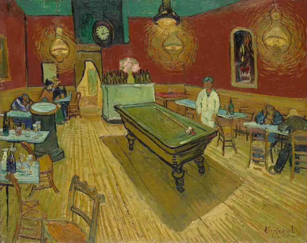 The Night Café (1888) By Vincent Van Gogh