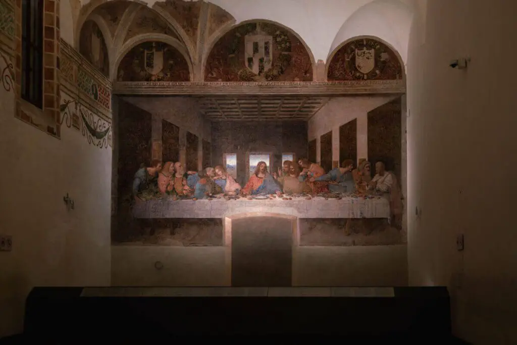 The Last Supper By Leonardo da Vinci at Santa Maria delle Grazie