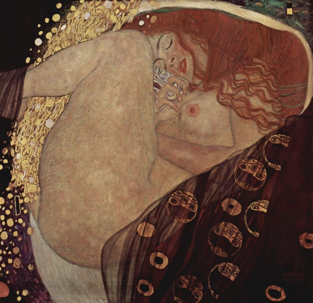 Danaë (1907-1908) By Gustav Klimt