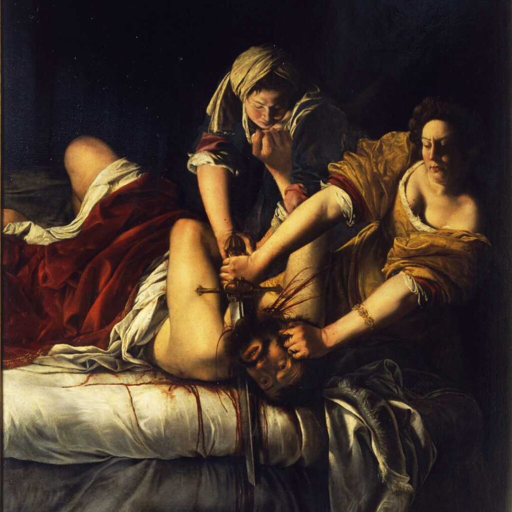 Judith Slaying Holofernes, 1614-1621 by Artemisia Gentileschi