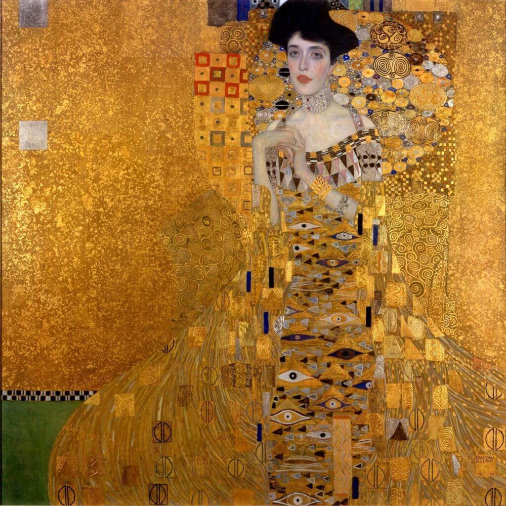 Portrait of Adele Bloch-Bauer I (1907) By Gustav Klimt