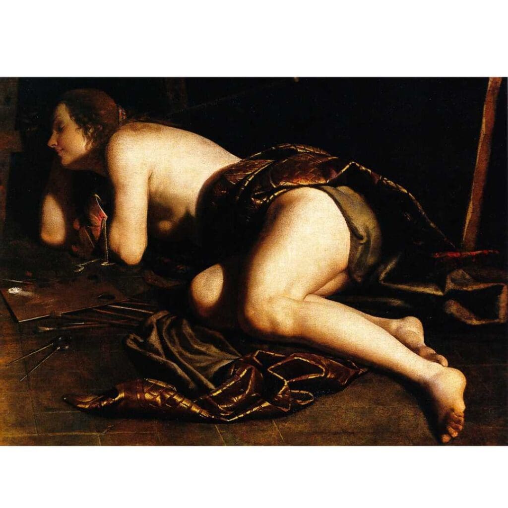 The Allegory of Painting,1640 by Artemisia Gentileschi
