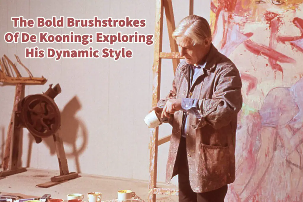 The Bold Brushstrokes Of De Kooning: Exploring His Dynamic Style 