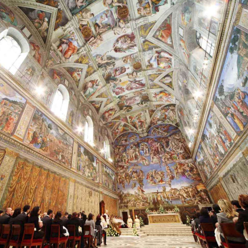 Inside The Sistine Chapel