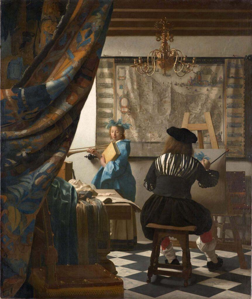 The Art of Painting (c. 1666-1668) by Johannes Vermeer