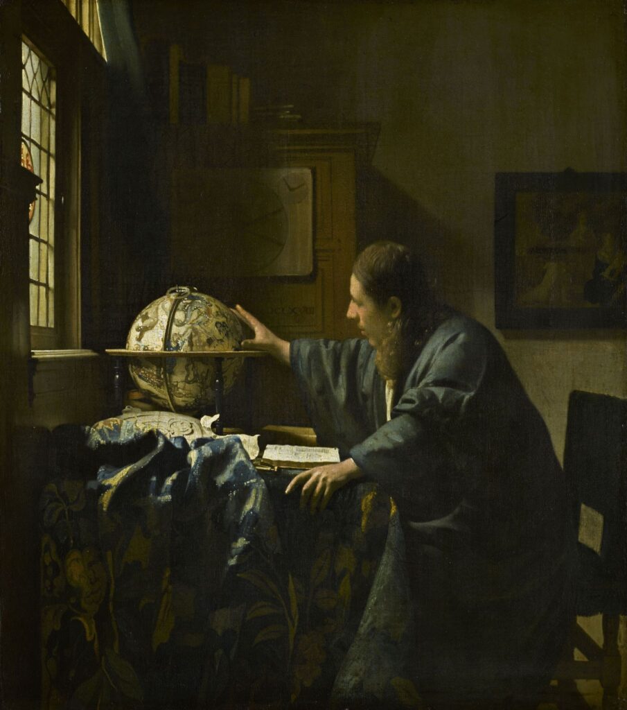 The Astronomer (c. 1668) by Johannes Vermeer