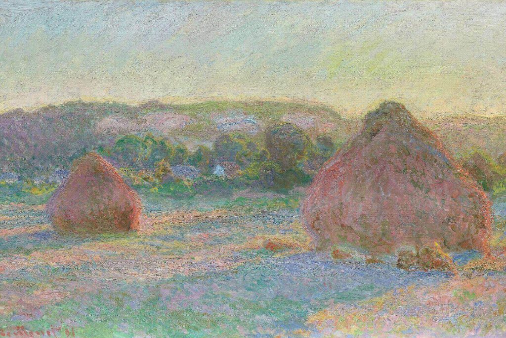 Haystacks Series - 1890-1891 By Claude Monet