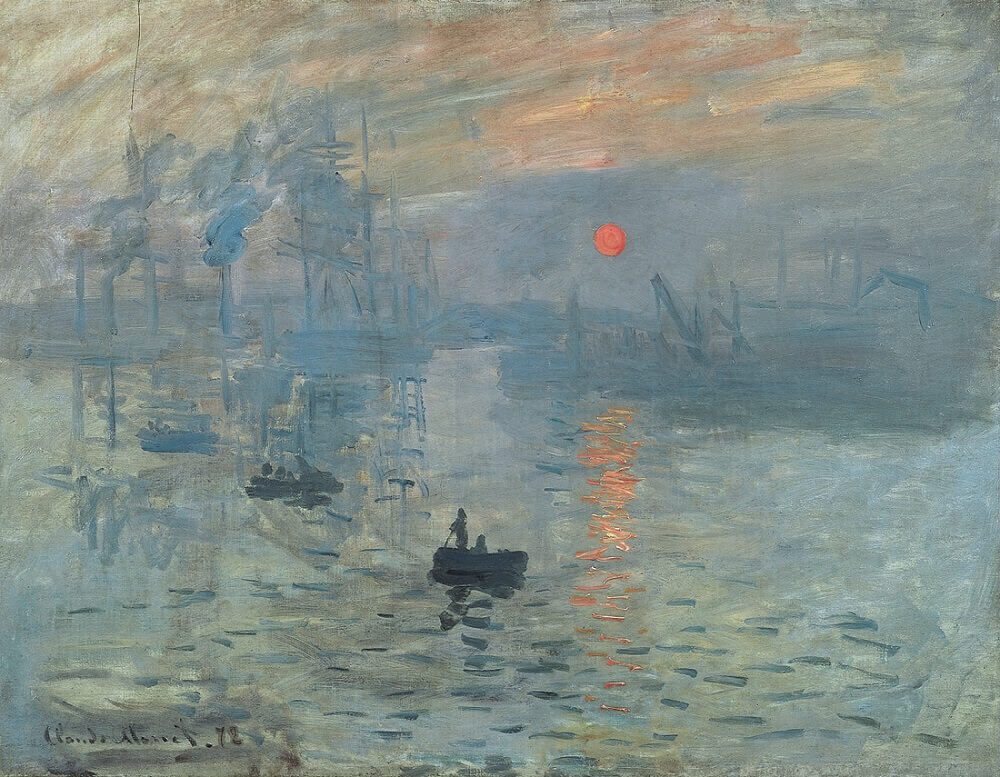 Impression, Sunrise - 1872 By Claude Monet