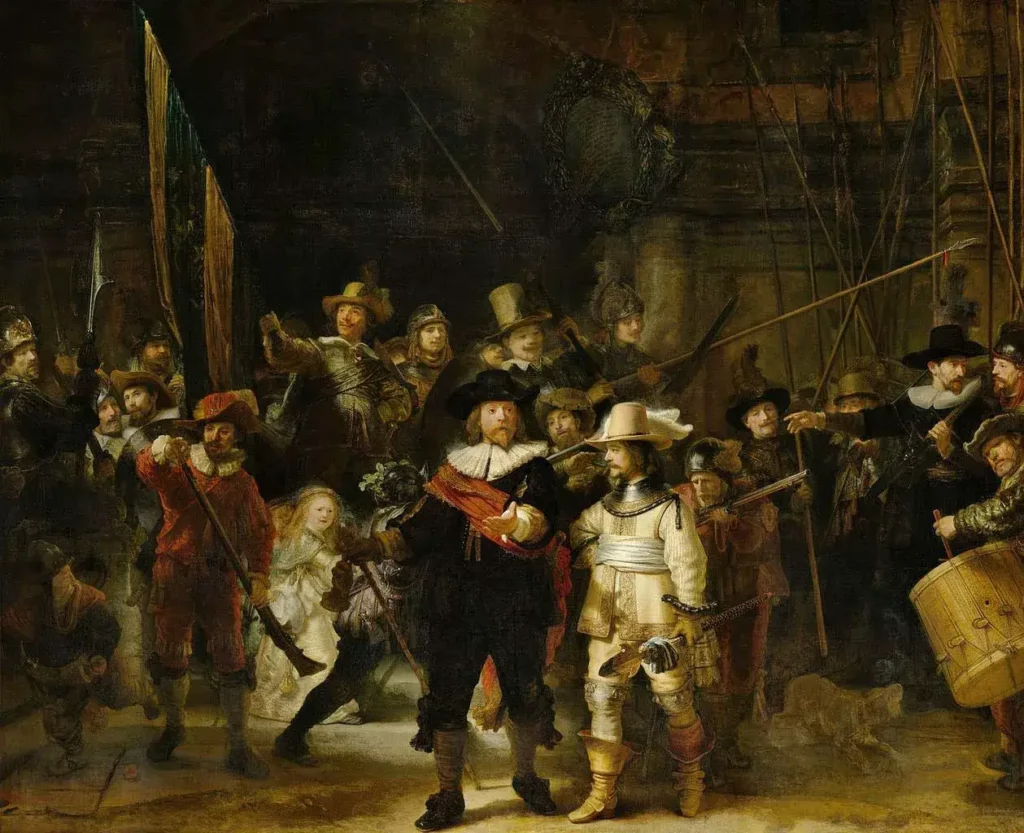 The Night Watch, 1642 By Rembrandt van Rijn
