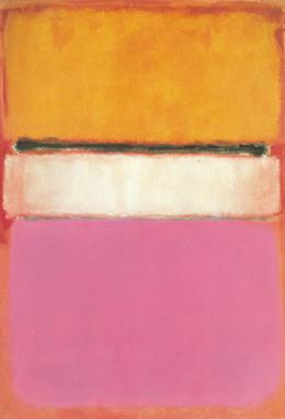White Center (Yellow, Pink, and Lavender on Rose), 1950 By Mark Rothko