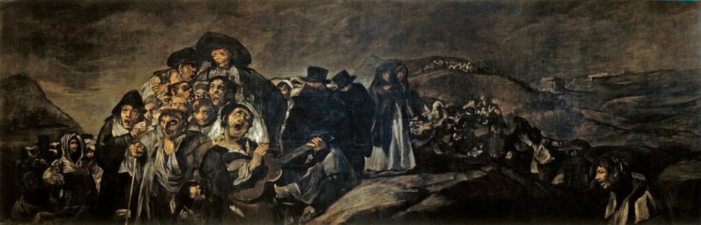 A Pilgrimage to San Isidro, 1819 - 1823, By Francisco Goya