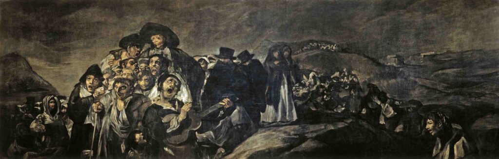 A Pilgrimage to San Isidro ( 1819–1823) By Francisco Goya