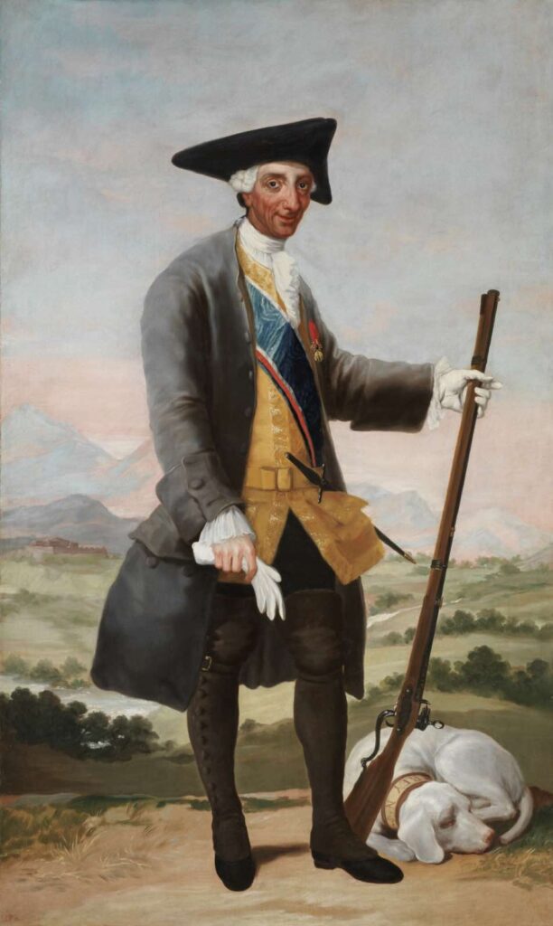 Charles III in Hunting Dress (1786-1788) By Francisco Goya