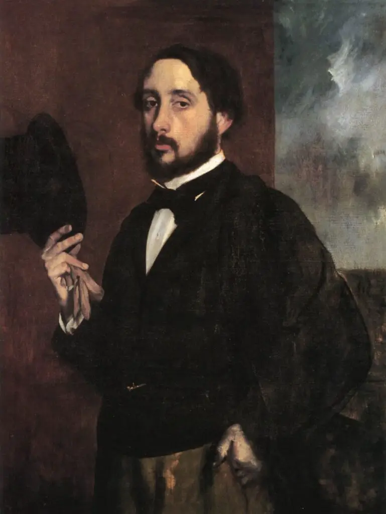 Self Portrait of Edgar Degas
