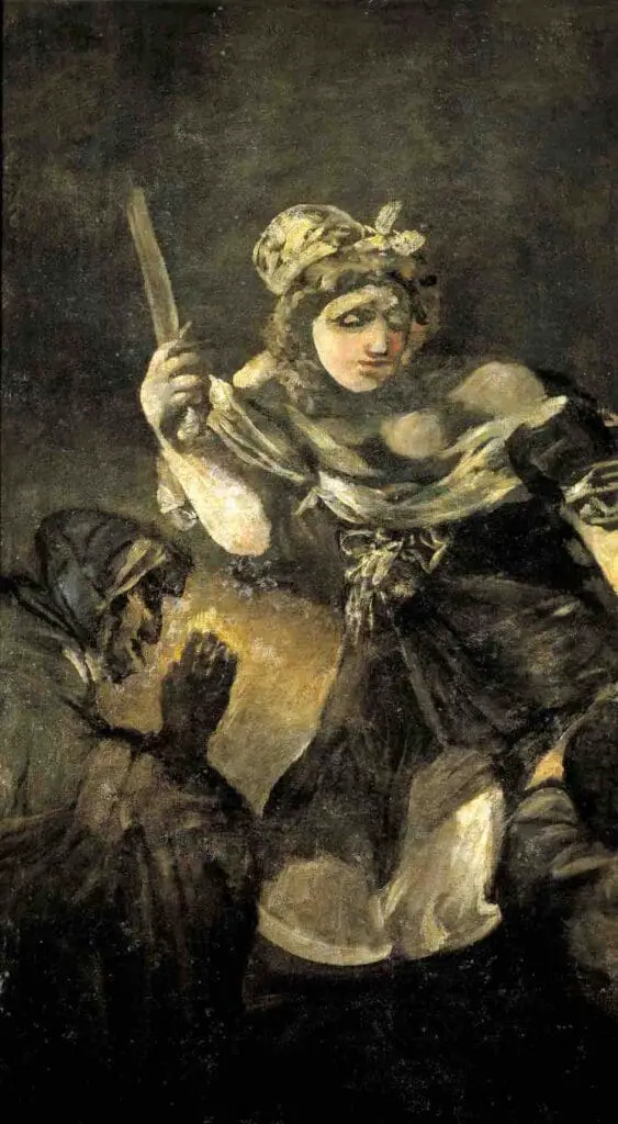 Judith and Holofernes, 1819 - 1823, By Francisco Goya 