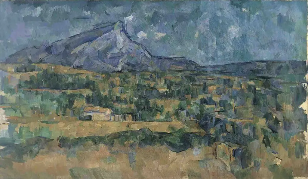 Mont Sainte-Victoire (1904) By Paul Cezanne