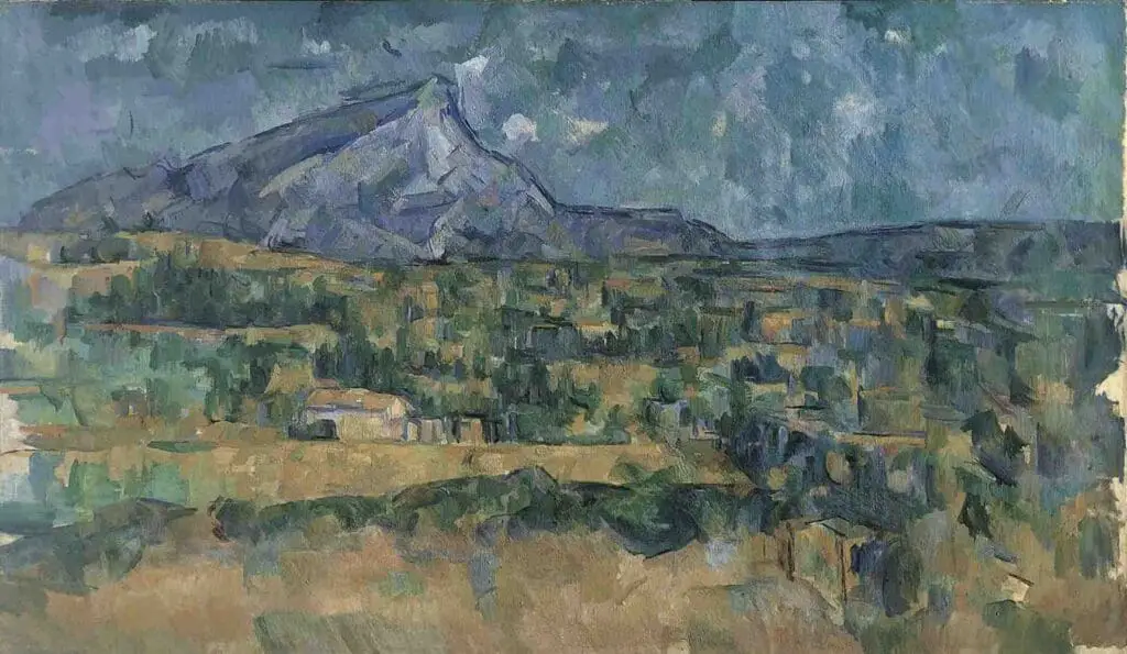 Mont Sainte-Victoire (1904) By Paul Cezanne