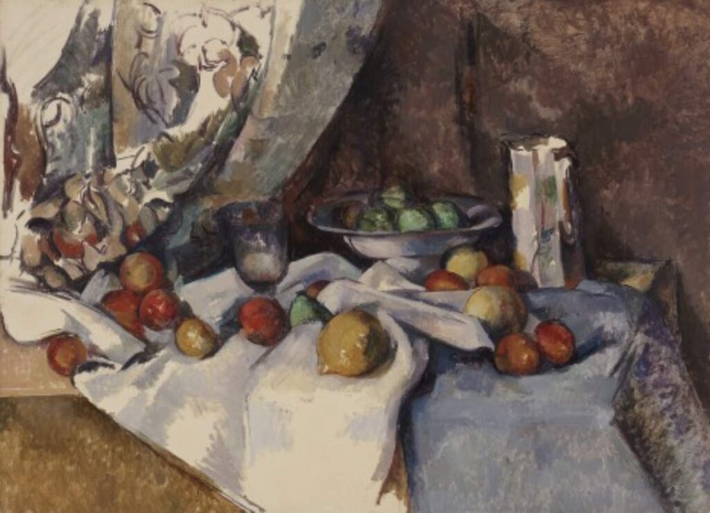 Still Life with Apples (1898) By Paul Cezanne