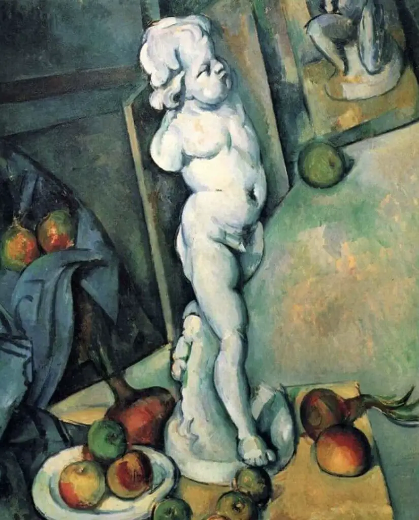 Still Life with Plaster Cupid (1895) By Paul Cezanne