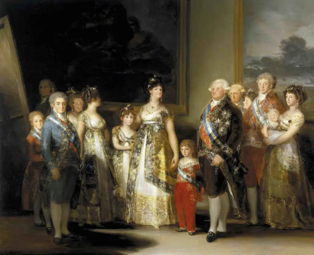 The Family of Charles IV (1800) By Francisco Goya